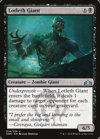 Lotleth Giant [Guilds of Ravnica]