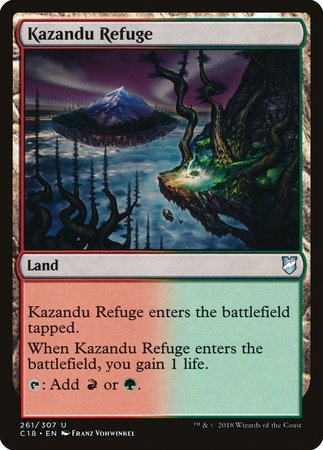 Kazandu Refuge [Commander 2018]