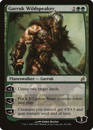 Garruk Wildspeaker [Lorwyn]