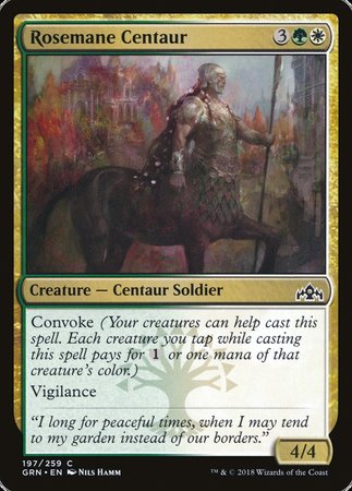 Rosemane Centaur [Guilds of Ravnica]