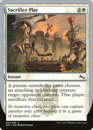 Sacrifice Play [Unstable]