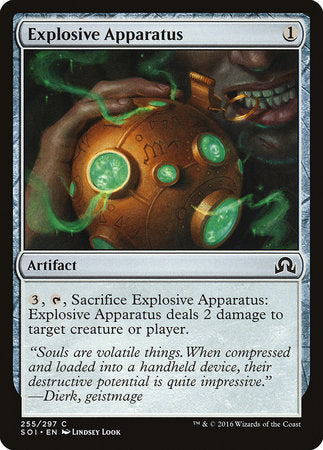 Explosive Apparatus [Shadows over Innistrad]