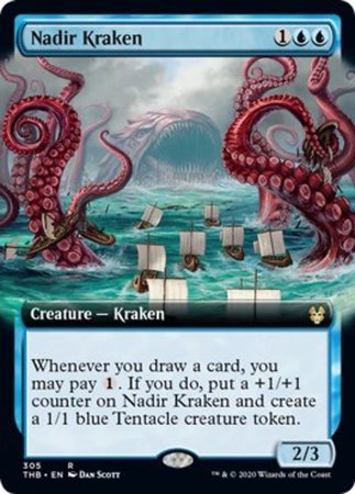 Nadir Kraken (Extended Art) [Theros Beyond Death]