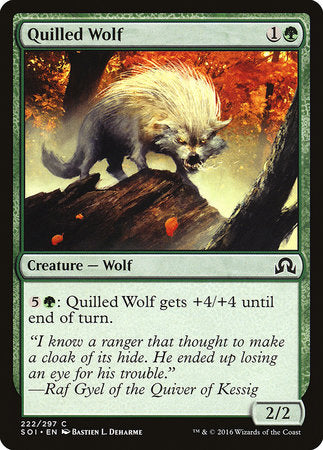 Quilled Wolf [Shadows over Innistrad]