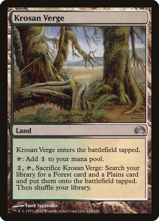 Krosan Verge [Planechase 2012]